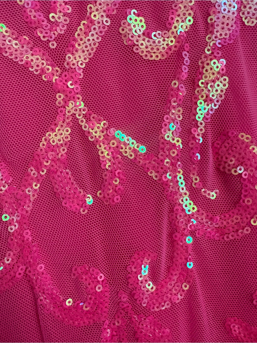Windsor Julissa Pink Sequin Mesh Mermaid Dress XS - Picture 10 of 15